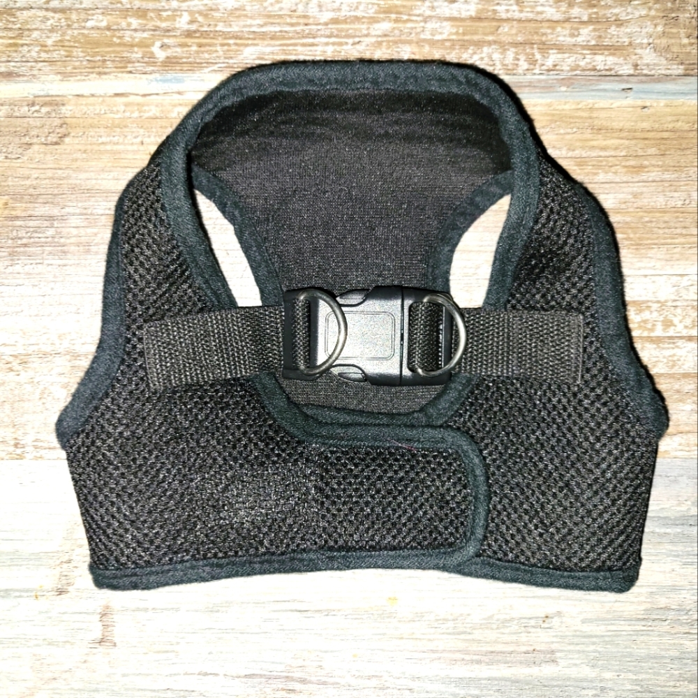 Black Simply Dog Body Harness,  Like New,  Size Medium